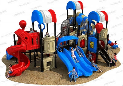 Cottage Theme HD-HBS013-Children's Slide Slide Combination