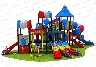Cottage Theme HD-HBS001-Children's Slide Slide Combination