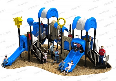 Cottage Theme HD-HBS015-Children's Slide Slide Combination
