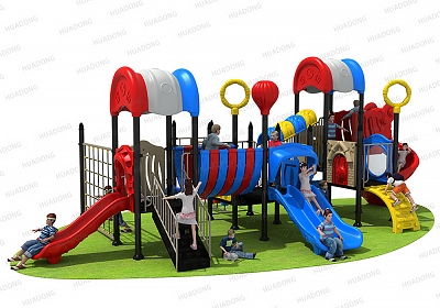 Cottage Theme HD-HBS004-Children's Slide Slide Combination
