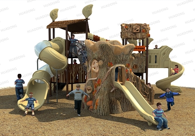 Ancient Tribe HD-HYL003-Children's Slide, Slide Combination