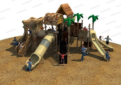 Ancient tribe HD-HYL001-Children's Slide, Slide Combination