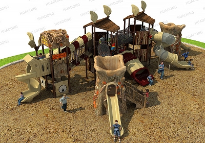 Ancient tribe HD-HYL004-Children's Slide, Slide Combination