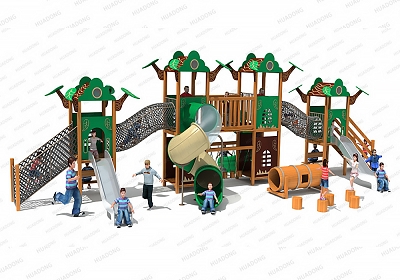 Environmental PE Board HD-LPE006 - Children's Slide, Slide Combination