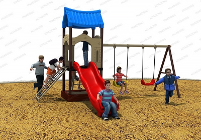 Garden Play HD-LHY005 - Children's Slide, Slide Combination