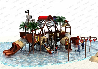 Water Park HD-LSH012 - Children's Slide Slide Combination