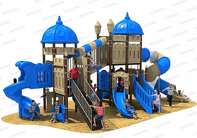 European-Korean Castle HD-HOH004 - Children's Slide Slide Combination
