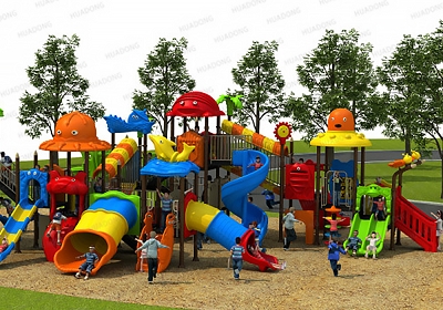 Animal Paradise HD-HDW016 - Children's Slide Slide Combination