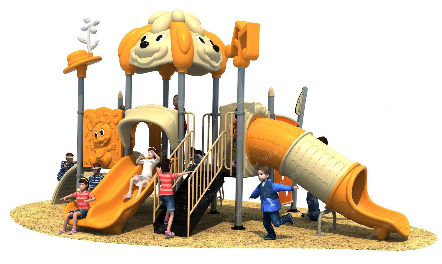 Happy Mouse HD-HDL012 - Children's Slide, Slide Combination