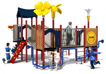 Garden Series HD-LHY027 - Children's Slide, Slide Combination