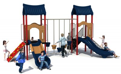 Garden Series HD-LHY028 - Children's Slide, Slide Combination