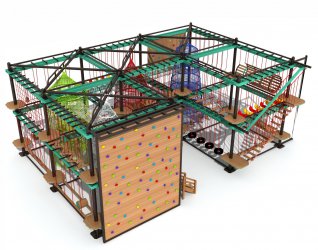 Indoor Non-standard Customized Indoor High-altitude Expansion Climbing Training N