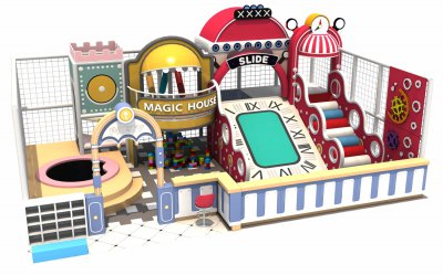 Indoor Naughty Castle Trampoline Parent-Child Children's Amusement Park HD-TTB086