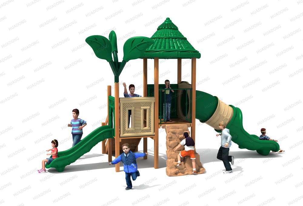 Bamboo Garden Landscape Park HD-MZY009 - Children's Slide, Slide Combination