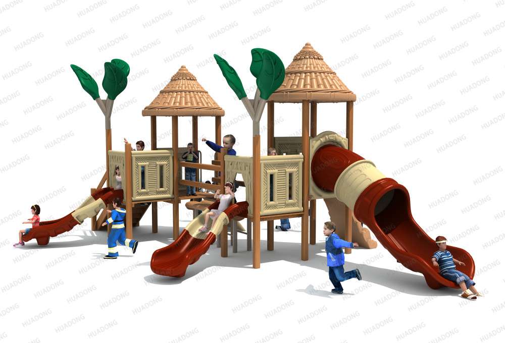 Bamboo Garden Landscape Park HD-MZY010 - Children's Slide, Slide Combination