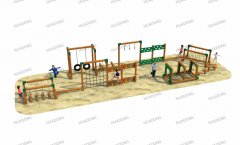 Wooden Extension HD-MTZ026 - Children's Slide, Slide Combination