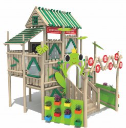 HUADONG Amusement Wooden Fairy Tale Manor Theme Children's Amusement Park HD-MLY0