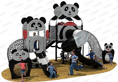 Giant Panda Theme Park HD-QXM012 - Children's Slide, Slide Combination