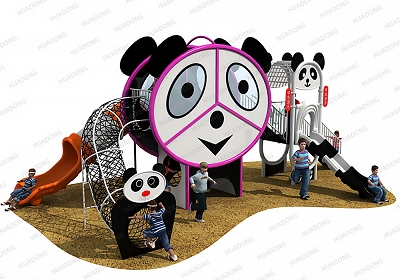 Giant Panda Theme Park HD-QXM016 - Children's Slide, Slide Combination