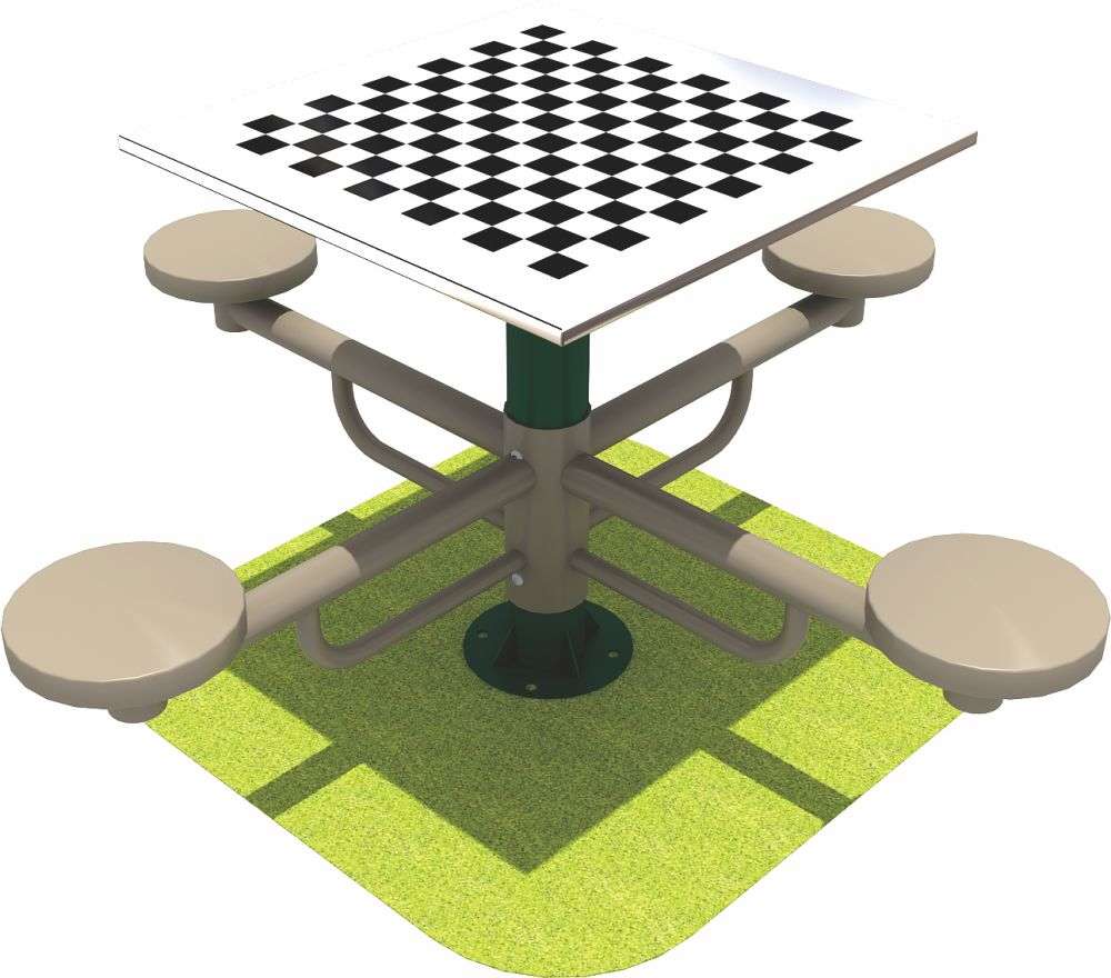 HUADONG Fitness Equipment Four-Person Chess and Card Table-HD-SJS059